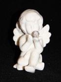 Сувенір "Ангел" 8,5 x 6,5 x 9,3 см, фігурка з порцеляни - декоративний виріб ZY12190
