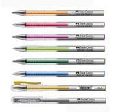 Ручка гелева Faber-Castell True Gel 0,7 мм, прозора, колір фіолетовий 242637