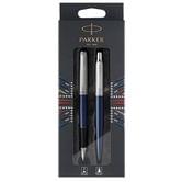 Набор ручек Parker, Паркер JOTTER 17 перьевая + шариковая ручки в подарочной упаковке 16 392bl