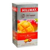 Чай Хілвей Juicy Mango саше 25 х 1,5 г, чорний з смаком манго