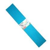 Креп-папір Fantasy флюрисцентний 50х200см,20% ,колір голубий, ціна за  1 штуку 80-96