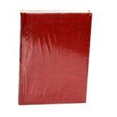 Дневник недатированный Аркуш, А5, серия "Light", 176 листов, линия, искусственная кожа, красный 27010