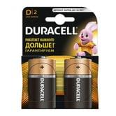 Батарейка Duracell LR20/MN1300 Alkaline, до 50% більше енергії, 2 штуки в упаковці, ціна за упаковку