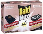 Приманка для тараканов RAID (4шт / уп + 1 регулятор) 108130