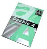 Папір кольоровий Double A А4 80г/м2, 100 аркушів, колір темно зелений 2707