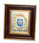 Сувенір - картина Підкова з гербом Львова 20 х 18,5 см 0206003004