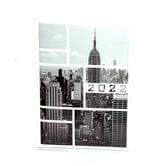 Щоденник датований 2022 Аркуш А5 АРТ "New York", 176 аркушів, лінія, білий папір Ю072