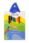 Олівці кольорові Marco Colorite 36 кольорів, 2,9 мм, шестигранні, картонна упаковка 1100-36CB
