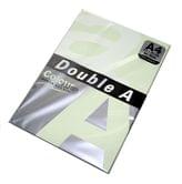Папір кольоровий Double A А4 80г/м2, 100 аркушів, колір пастельний зелений 5646