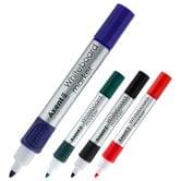Набор маркеров Axent Whiteboard 2 мм, круглый, для досок и флипчартов, 4 цвета 2551-40-A