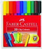 Фломастери Faber-Castell Connector 10 кольорів 155510