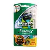 Станки одноразові WILKINSON Xtreme 3 Sensitive 3+1 штуки