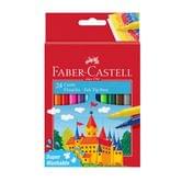 Фломастери Faber-Castell Felt tip "Замок" 24 кольори, картонна упаковка 554202