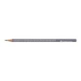 Олівець Faber-Castell чорнографітний Grip Sparkle, тригранний, корпус сірий з блиском 118235Р