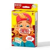 Игра Danko Toys, настольная развивающая мини "Veto" 8+ VETO-02-01U