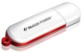 Флеш-пам'ять SiliconPower LuxMini 320 32Gb USB 2.0 White 3SPPU032G320W