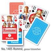 Карти Piatnik Romme с увеличенными индексами 55 листов 1405
