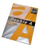 Бумага цветная А4 Double A 80г/м2, 25 листов, цвет оранжево - золотой 3261