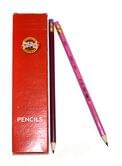 Олівець Koh-I-Noor Astra графітний з гумкою, НB 1380