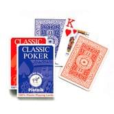 Карты игральные для Покера Piatnik Poker Jumbo Index,100% пластик 55 карт 1361