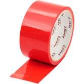Клейка стрічка Axent пакувальна, 48 мм х 35 м, 40 мкм, червона, ціна за 1 штуку 3044-06-A