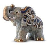 Фигурка De Rosa Rinconada  Африканский Слон 17 х 11 х 14 см, керамика, позолота 18К, платина 795-1022