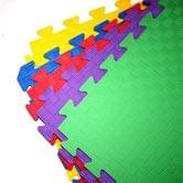 Пазл - килимок, татамі "Izolon Eva Kids, Sport"  (500 х 500 х 10 мм), колір асорті IZL01543