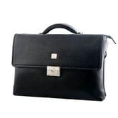 Портфель мужской  Luxon  кожаный, цвет черный 292-5
