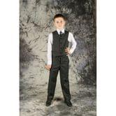 Шкільна форма: штани для хлопчика, чорний, розмір: 34/146 Модель 17