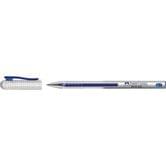 Ручка гелевая Faber-Castell True Gel 0,7 мм, прозрачная, цвет синий 243851