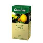 Чай Greenfield Lemon Spark чорний 25 пакетів х 1,5 г