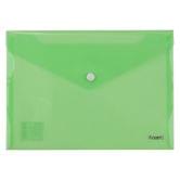 Папка Axent на кнопці A5, Pastelini пластик, зелена 1522-25-A