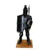 Фігура лицар зі списом та щитом, h=45 см, метал, ручна робота