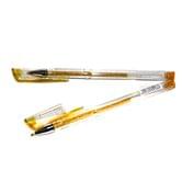 Ручка гелева з блискітками VGR, 1 мм,  колір золотий GG-0165-G