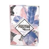 Блокнот А5 204 аркуші 4Profi  Жіночий щоденник "Positive book", тверда обкладинка