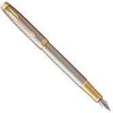 Ручка Parker, Паркер IM Premium Warm Silver з позолотою, перо 24 111
