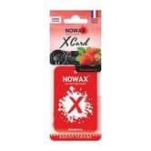 Автомобільний ароматизатор повітря Nowax X Card - Strawberry, 6 г NX07538