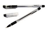 Ручка масляная Hiper Ace 0.7 мм, прозрачный корпус, цвет стержня черный HO-515
