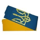 Флаг Украины 120 х 180 см, габардин, тризуб П-8 гТ