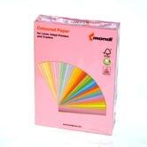 Бумага цветная Mondi Coloured А4 160 г/м2, 250 листов, розовый PI25