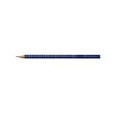 Олівець Faber-Castell чорнографітний Grip Sparkle тригранний, корпус темно синій, з блиском 118264