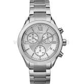Наручные часы TIMEX Miami Chrono кварцевый, женский, хронограф, цвет серебряный Tx2p93600