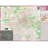 Карта г.Львов к каждому дому М1 : 12 000, складная, размер 97 х 67 см