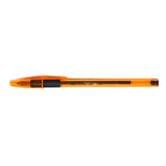 Ручка кулькова BIC Orange Grip 0,8 мм колір чорний, корпус прозорий кольоровий пластик 811925_1