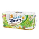 Туалетная бумага Almusso Camilla ароматизированная "Ромашка" 3-х слойная, 16 штук в упаковке