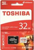 Карта пам'яті Toshiba 32Gb Micro SDHC Class 10 UHS-I R90MB/s з адаптером THN-M302R0320EA