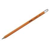 Олівець KLERK чорнографітний з гумкою, кольоровий корпус, твердість HB, ціна за 1 штуку KL100
