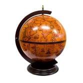 Глобус-бар Гранд Презент настільний Стародавня карта коричневий сфера d=42 см 42002R