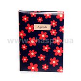 Дневник недатированный Agenda BRUNNEN А5, линия, обложка Grafo "Pink flowers" 73-796 68 18