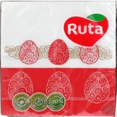 Серветки RUTA Art модерн  3-шарові 10 штук в упаковці, асорті 9962,9986
